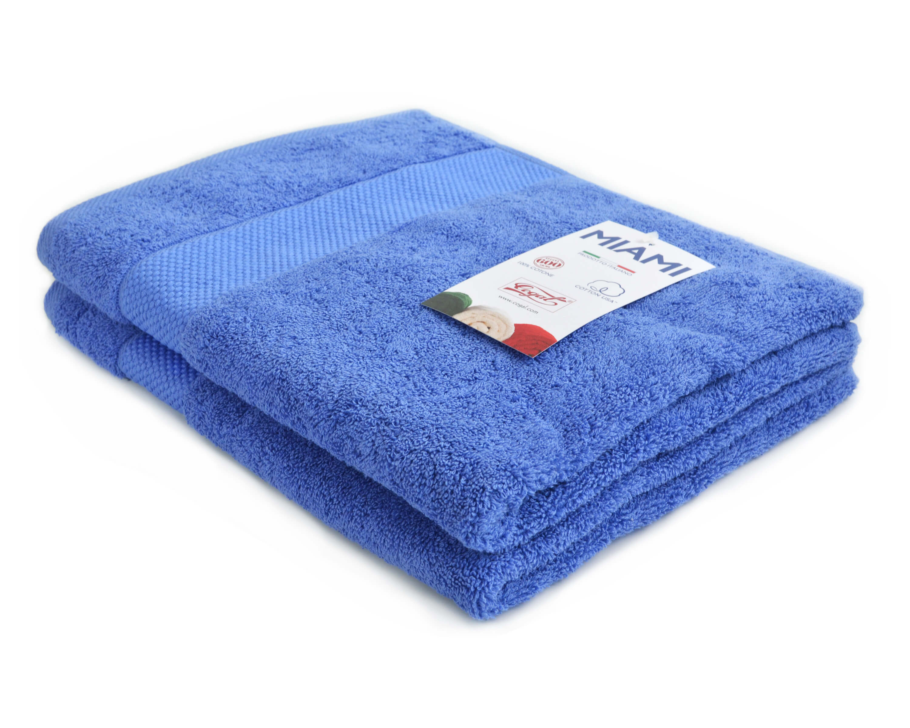 Махровое полотенце Miami Blu ☞ Размер: 50 x 100 см
