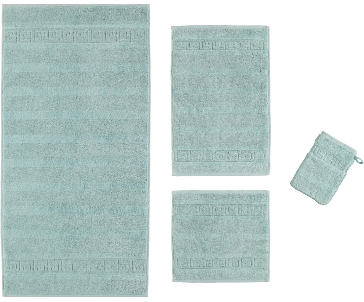 Махровое полотенце Noblesse Uni #1 Seegrun ☞ Размер: 30 x 50 см