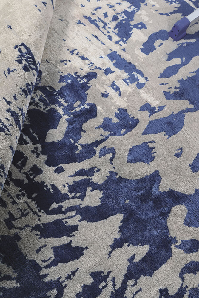Французский ковер Abaya Indigo | Размер: 360 x 450 см