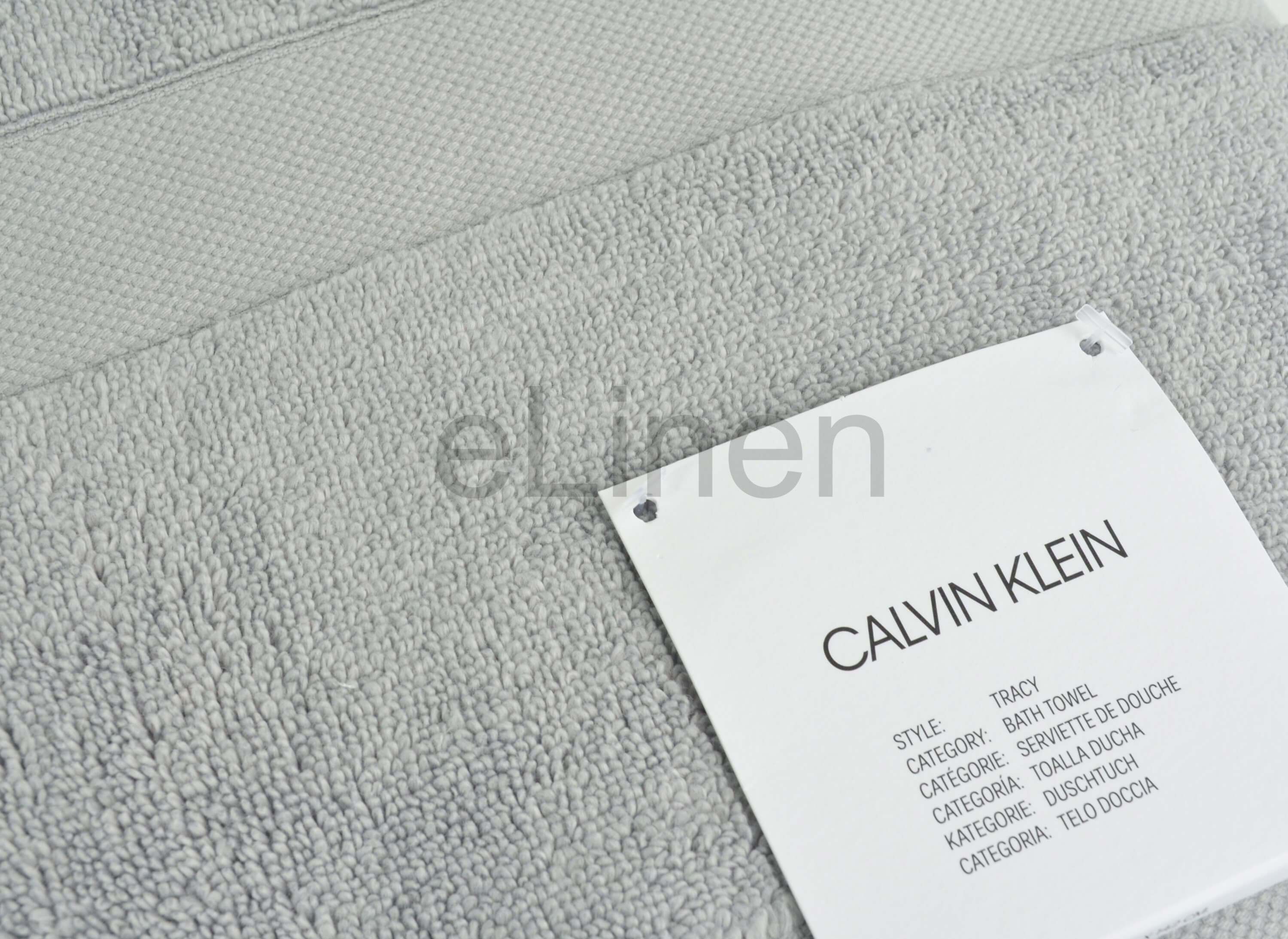 Полотенце Calvin Klein Tracy Grey ☞ Размер: 45 x 81 см