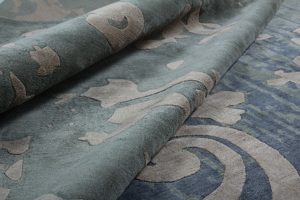 Эксклюзивный ковер класса люкс Cardinal Shadow Vintage Green Oliver | Размер: 360 x 450 см