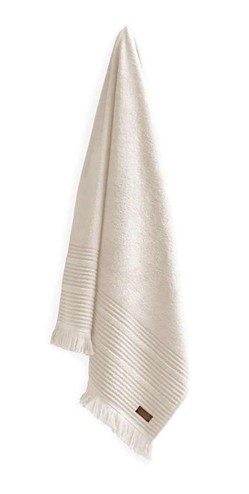Махровое полотенце Camry Ivory