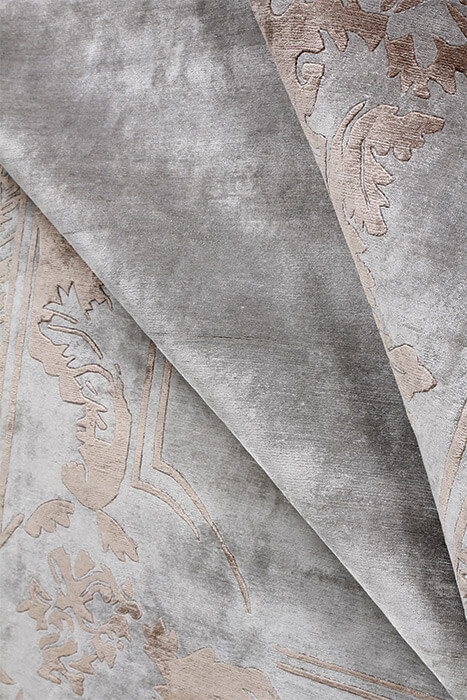 Ковер в современном стиле Fontenay New Age Frame Silver | Размер: 250 x 300 см