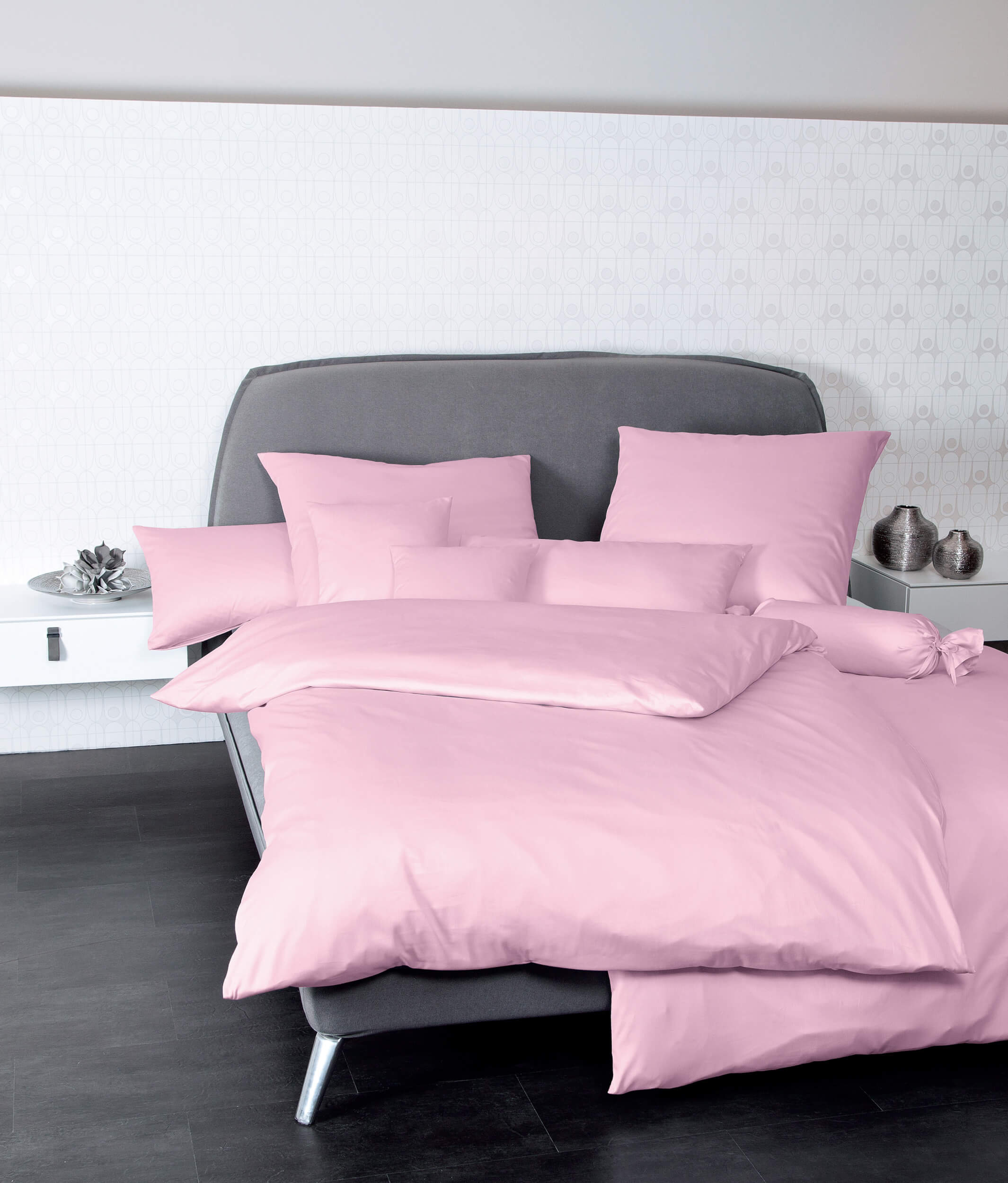 Розовое постельное белье Colors Kreidrose