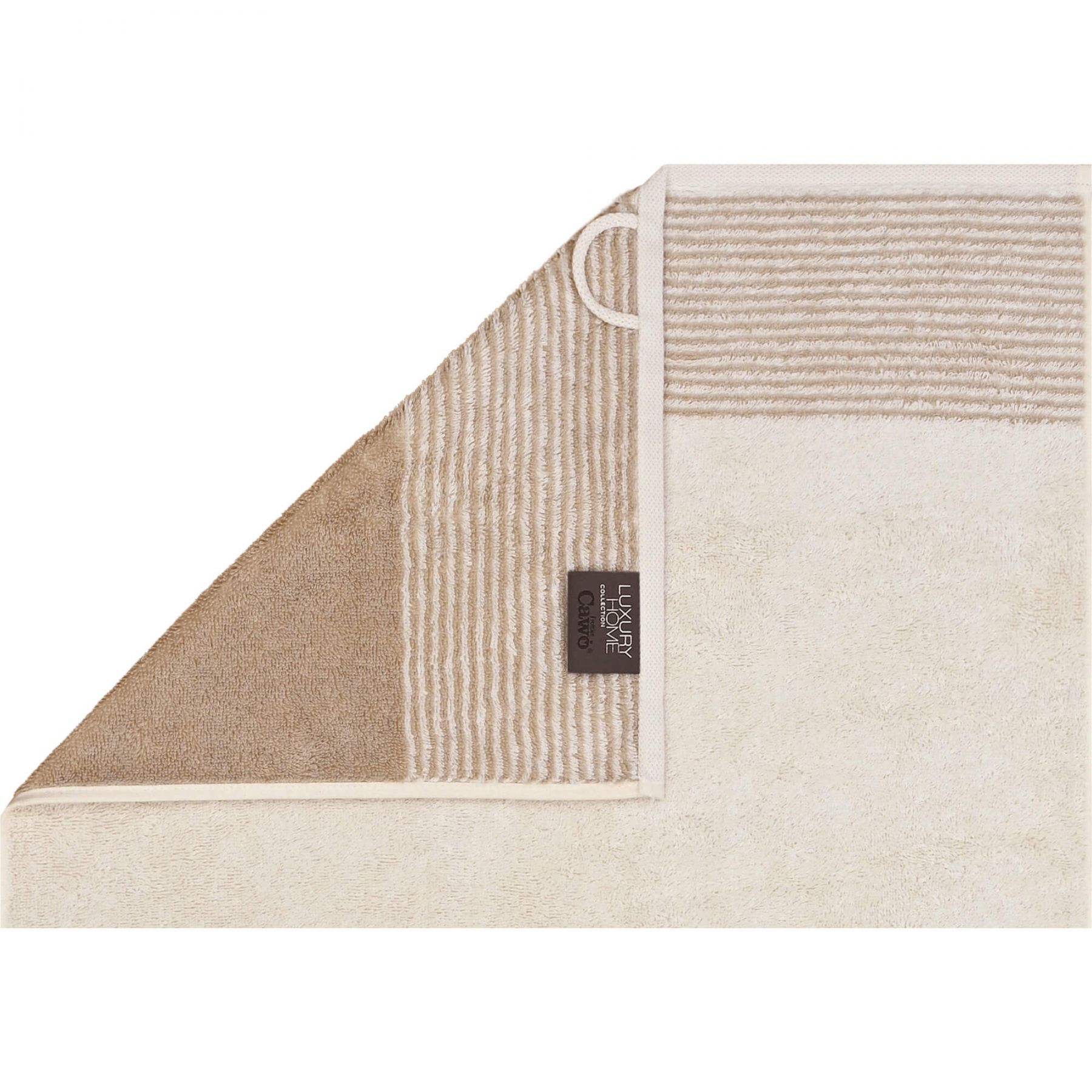 Махровое полотенеце Two-Tone Natur (590-36)