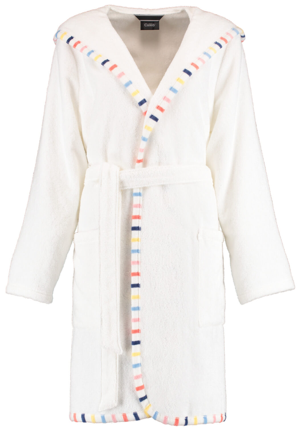 Махровый халат Hood White-Multicolor (3345-662)