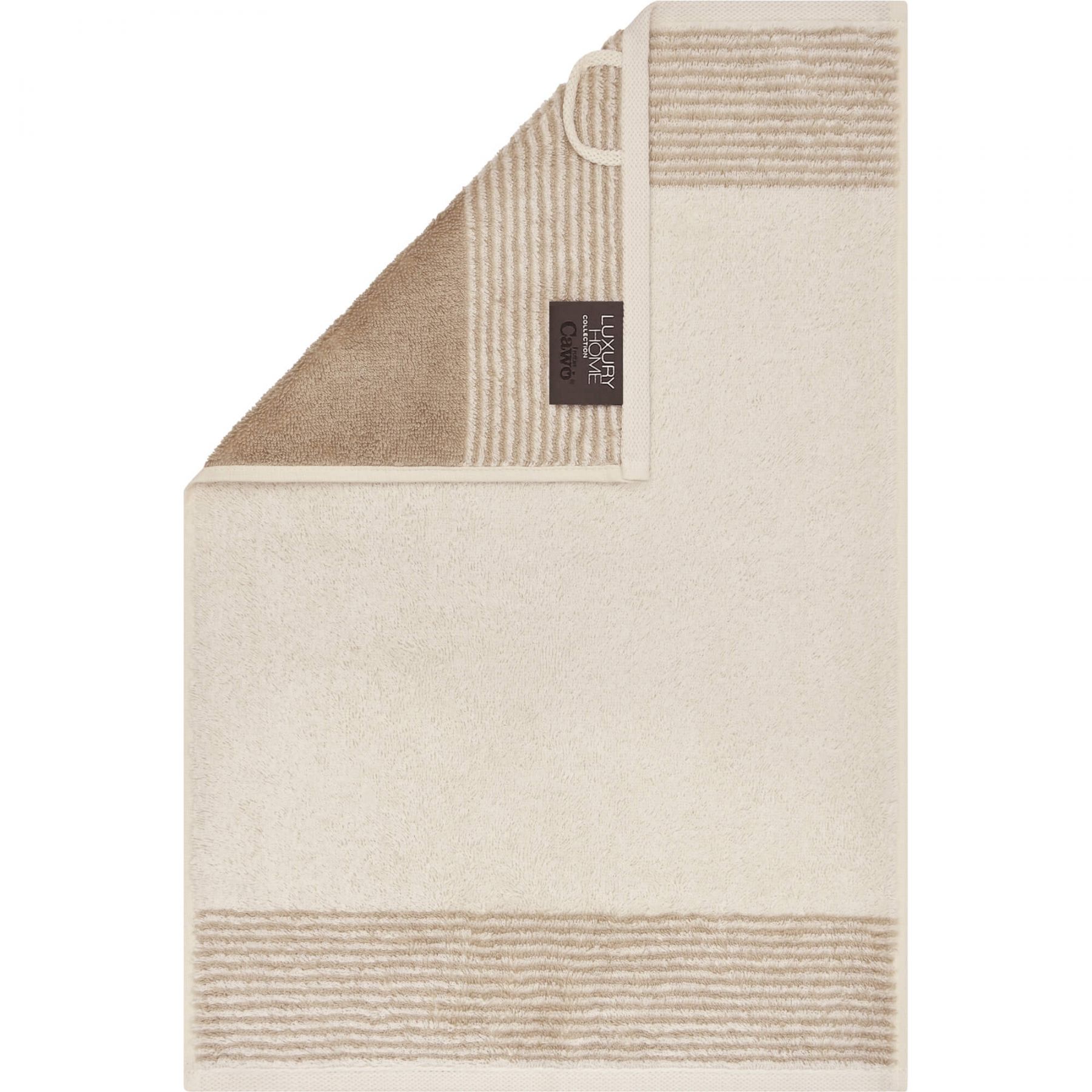 Махровое полотенеце Two-Tone Natur (590-36)