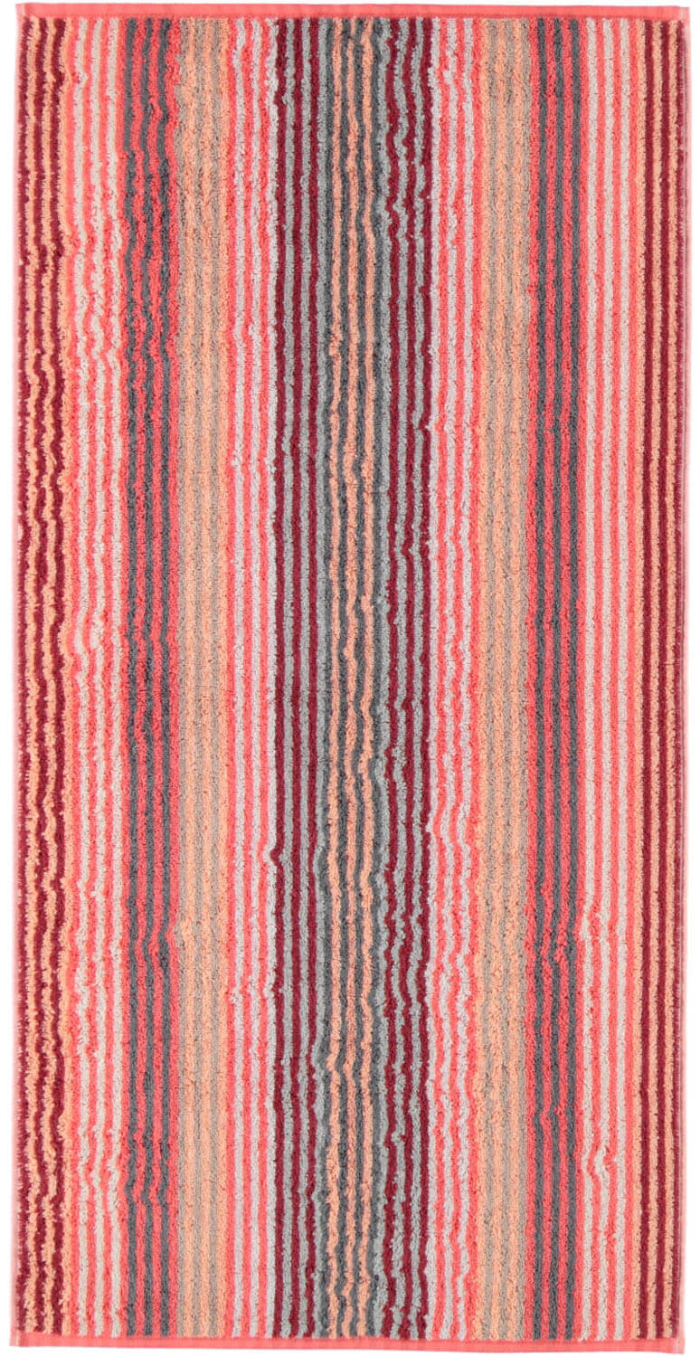 Махровое полотенце Unique Stripes Koralle ☞ Размер: 50 x 100 см