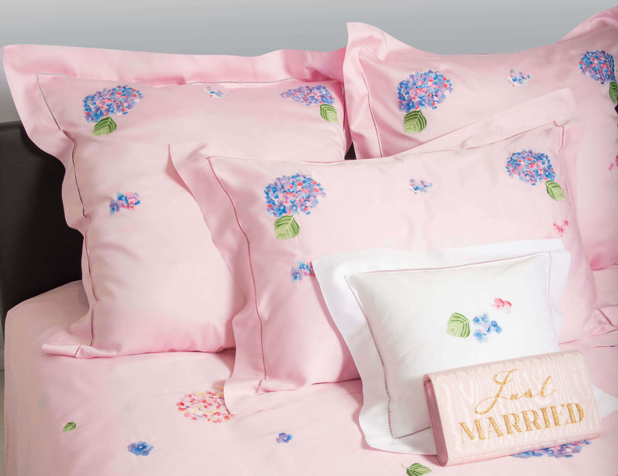 Наволочка Hortensias Pillows Франция ☞ Размер наволочек: 50 x 75 см