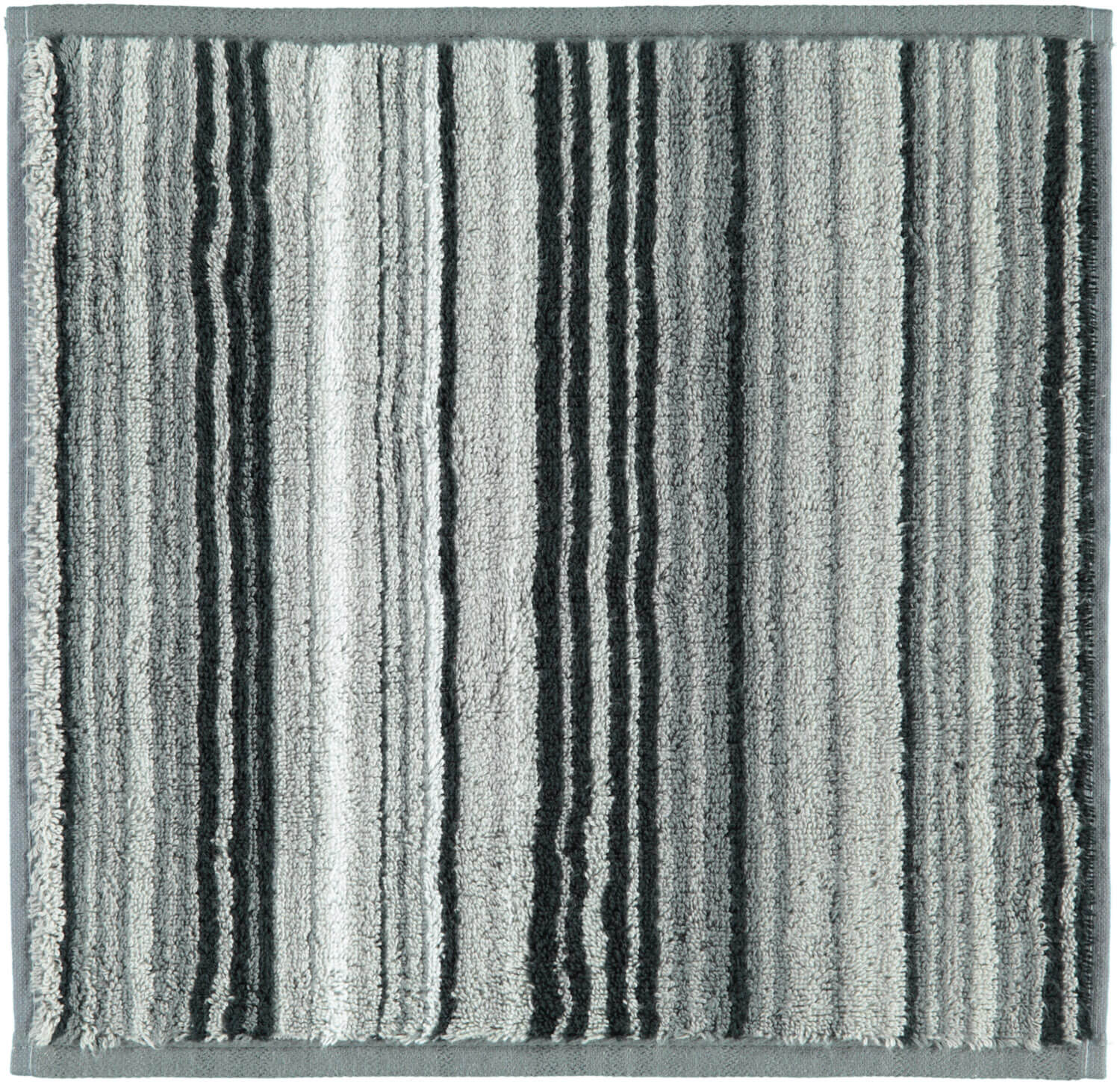 Полотенце в полоску Two-Tone Stripes Schiefer