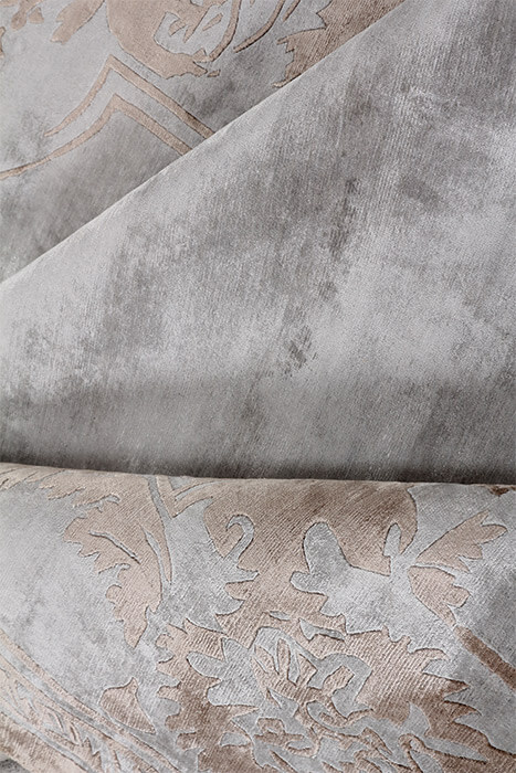 Ковер в современном стиле Fontenay New Age Frame Silver | Размер: 250 x 300 см
