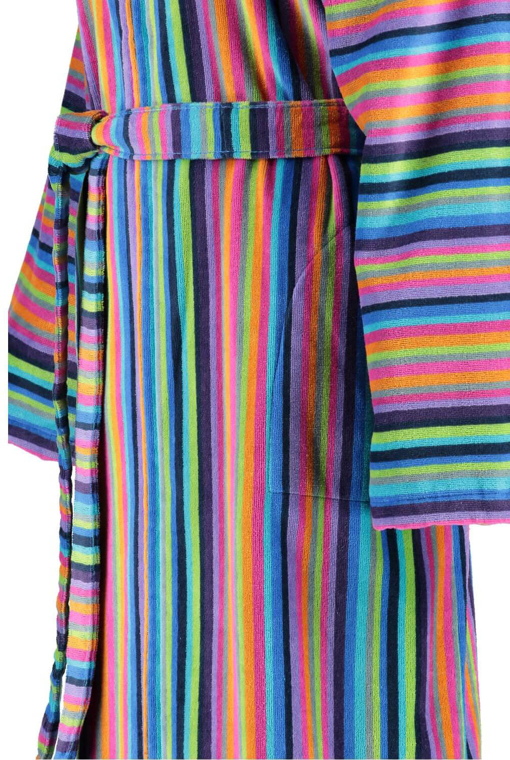 Велюровый халат Two-Way Zipper Multicolor