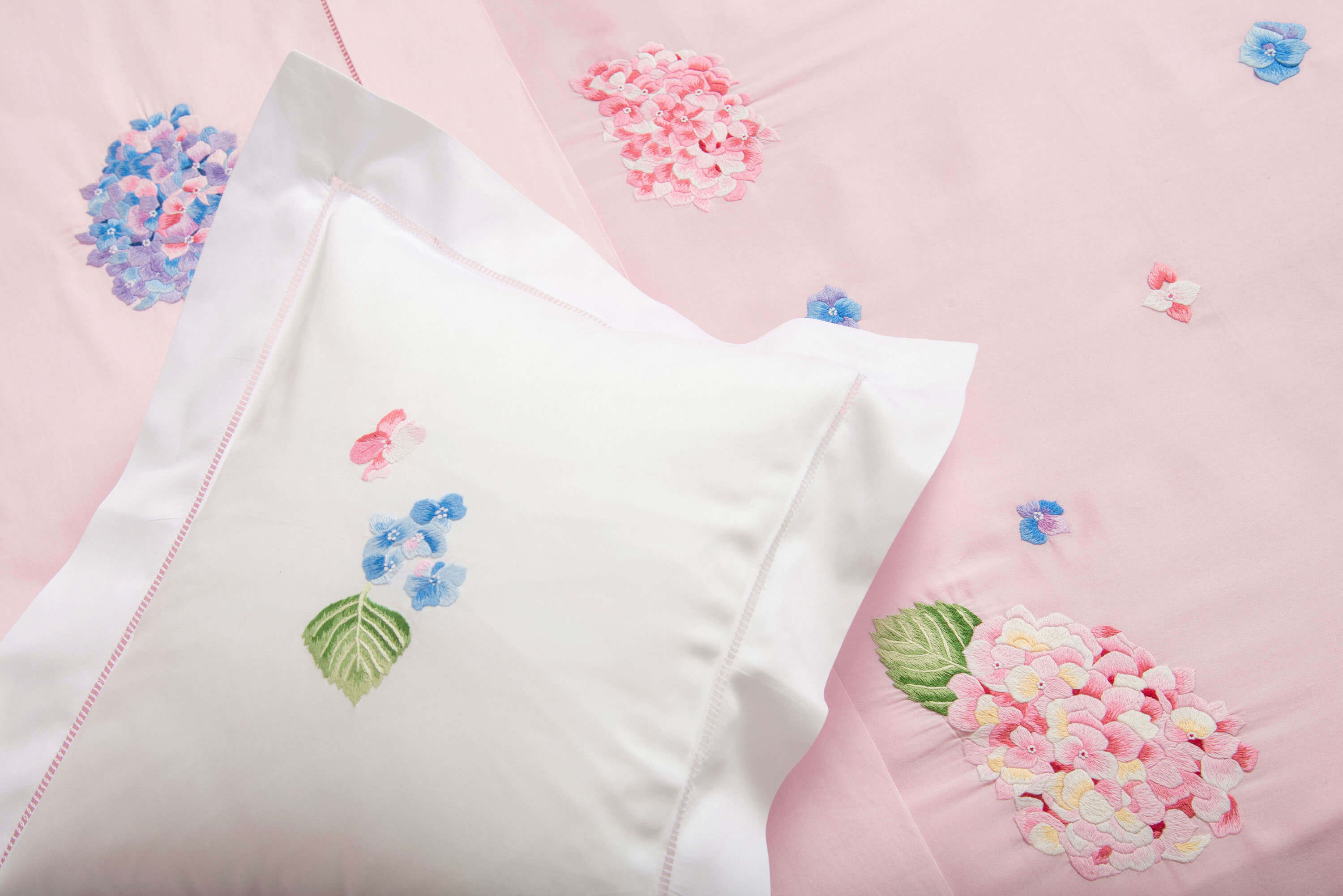 Наволочка Hortensias Pillows Франция ☞ Размер наволочек: 65 x 65 см