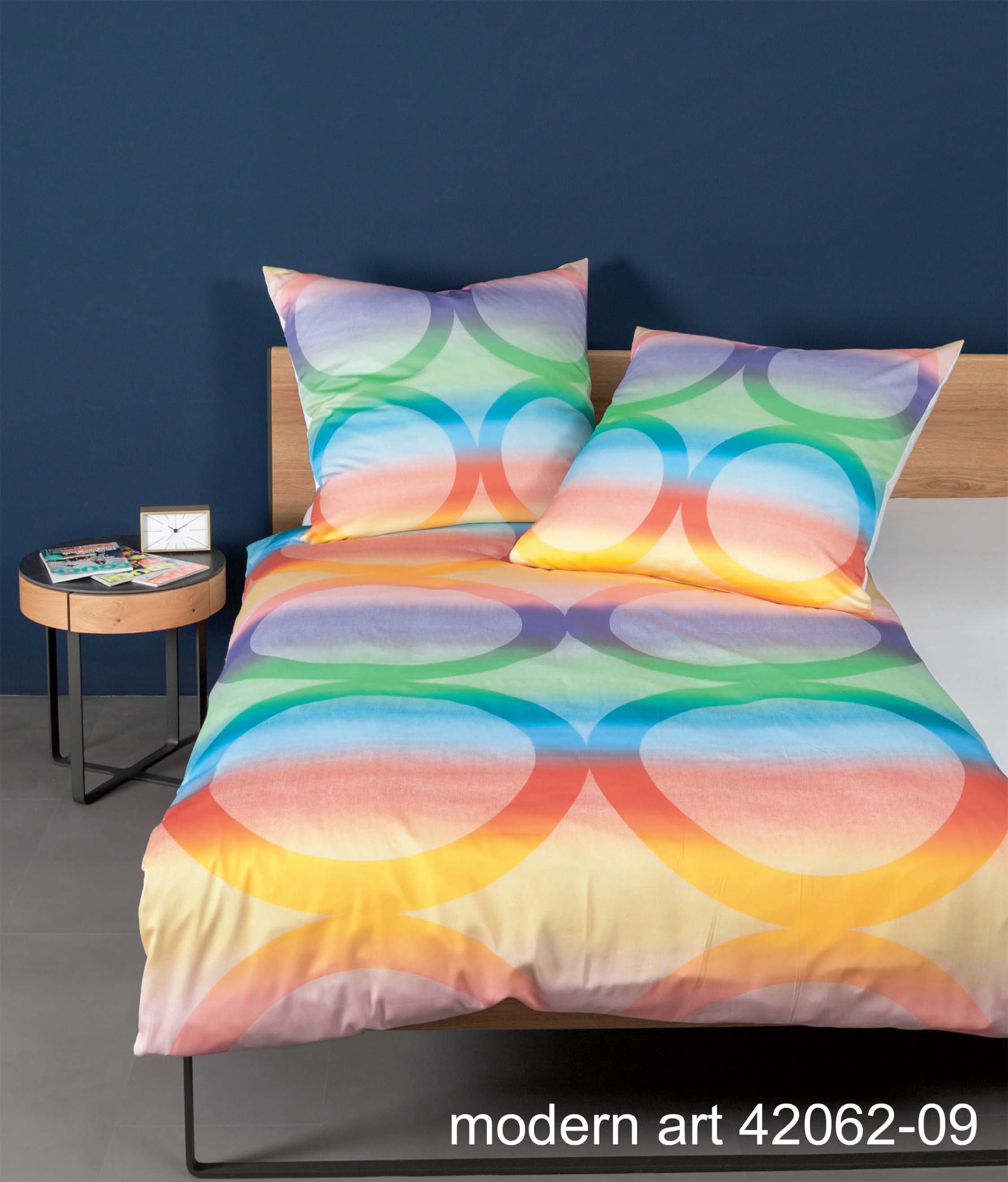 Немецкое постельное белье Modern Art 42062 Multicolor