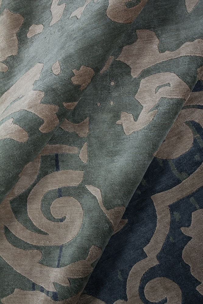Эксклюзивный ковер класса люкс Cardinal Shadow Vintage Green Oliver | Размер: 360 x 450 см