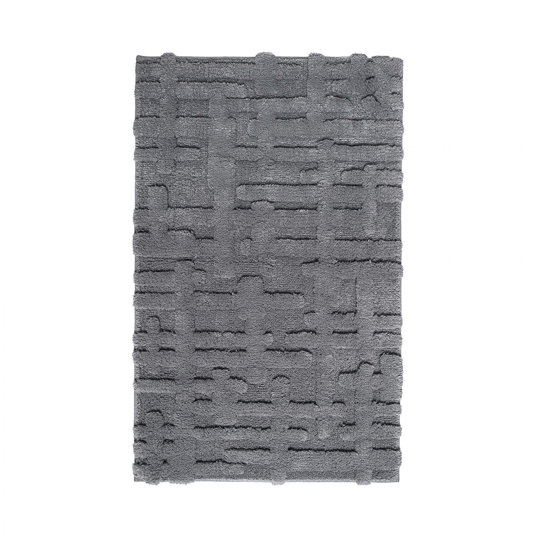Банный коврик Gaufre Magnetic Grey