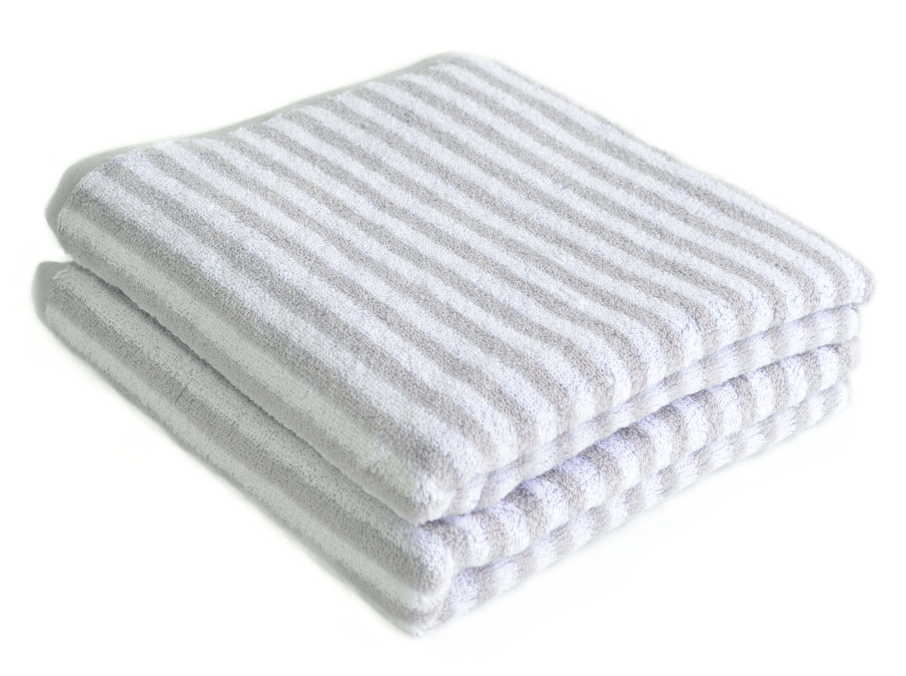 Махровое полотенце Shapes Stripes Silver ☞ Размер: 30 x 50 см