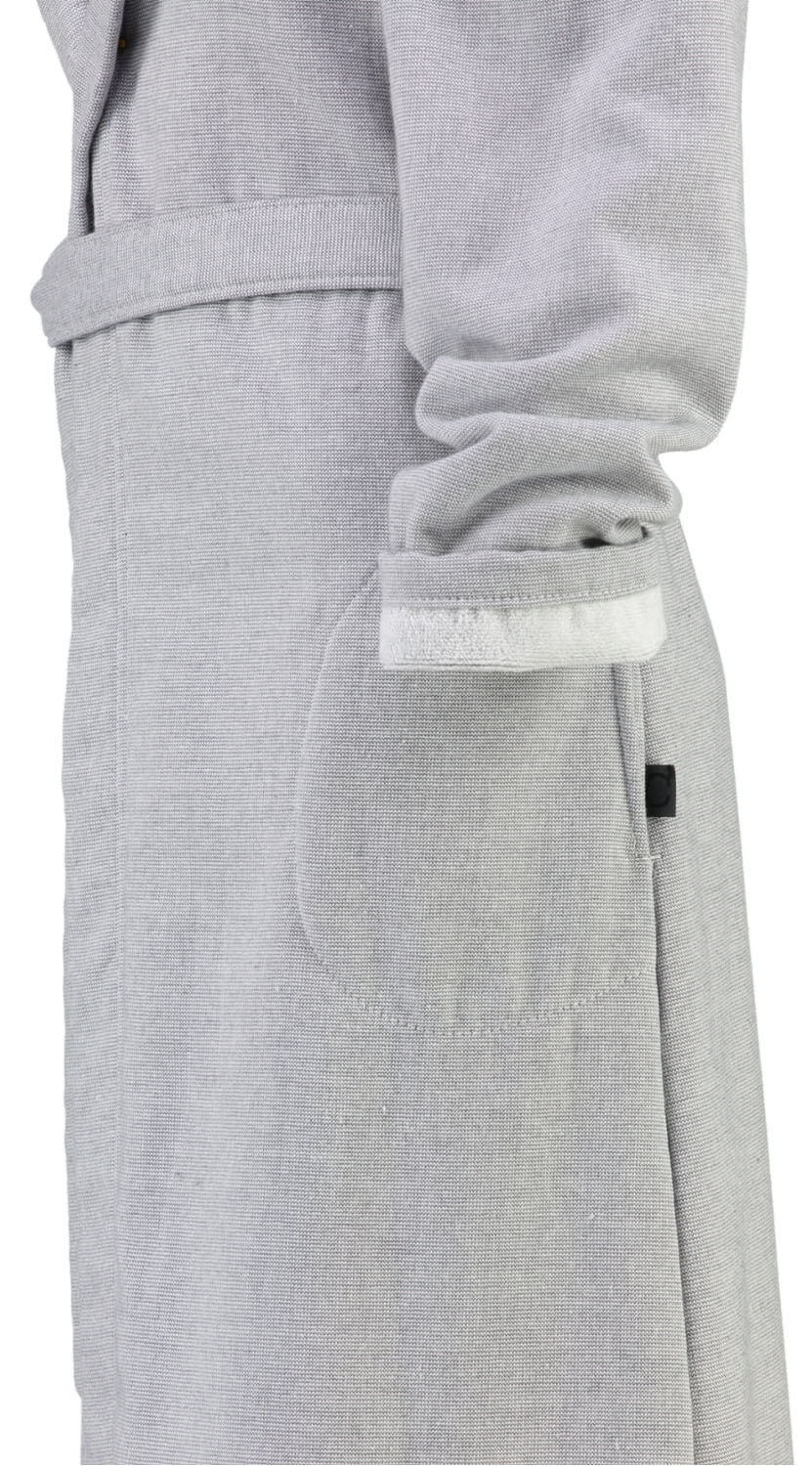 Женский халат с капюшоном Cawo Graphit