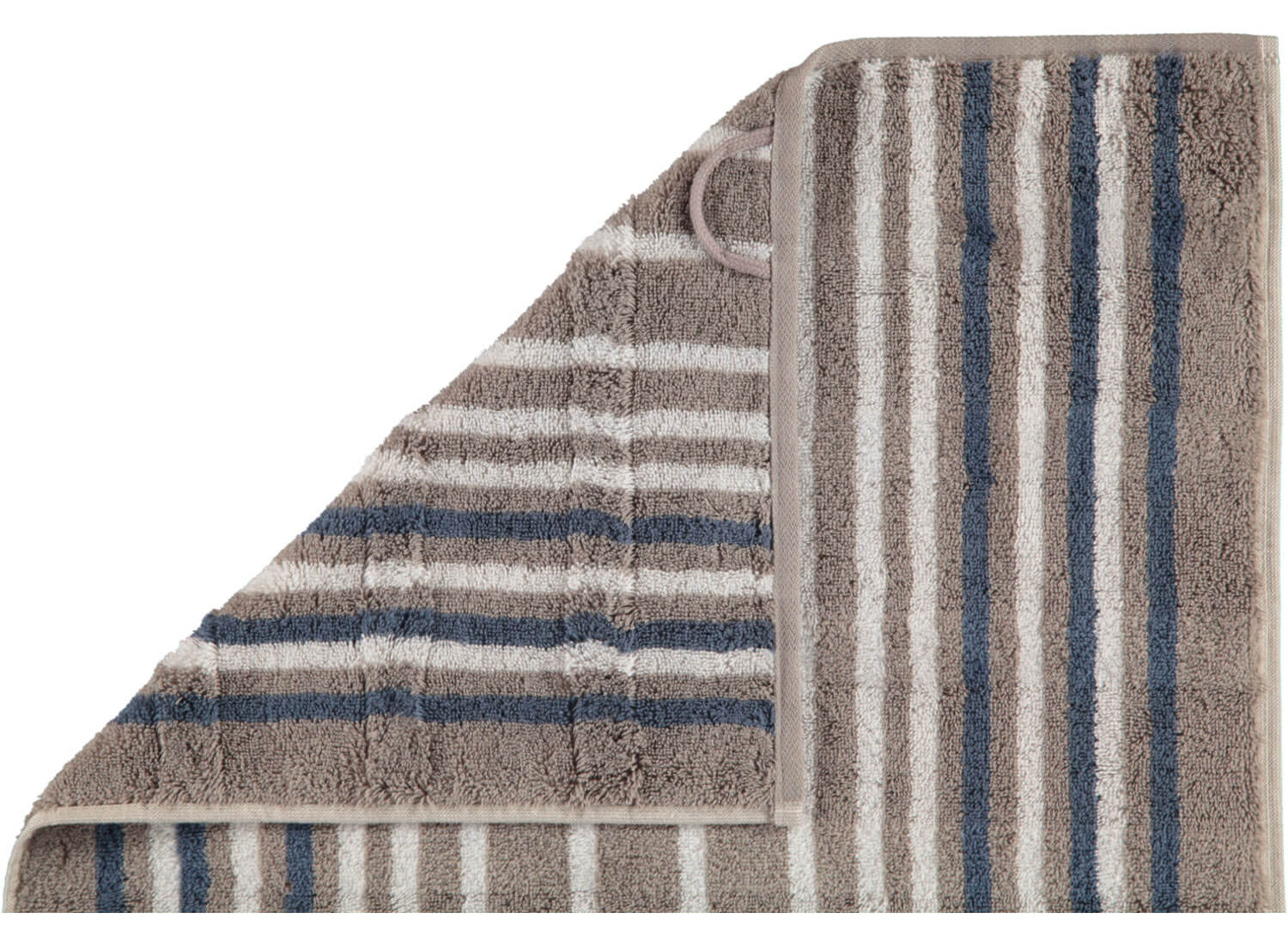 Полотенце из египетского хлопка Noblesse Stripes Graphit (1082-77)