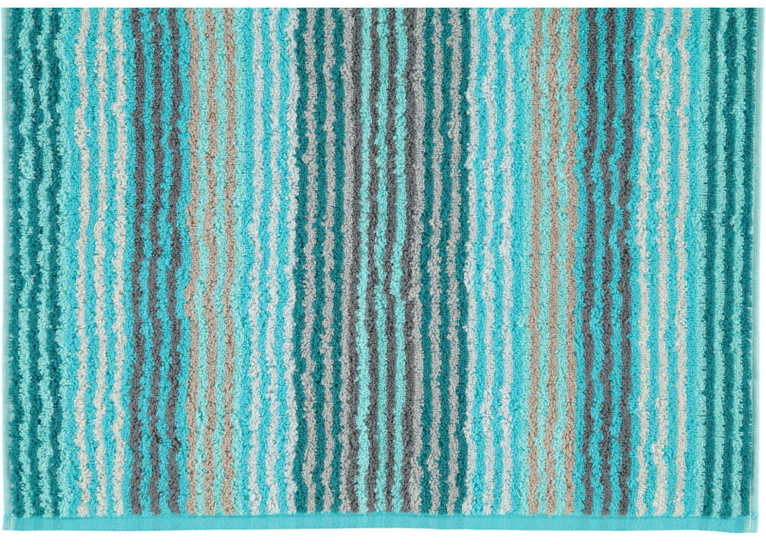 Махровое полотенце Unique Stripes Turkis ☞ Размер: 50 x 100 см