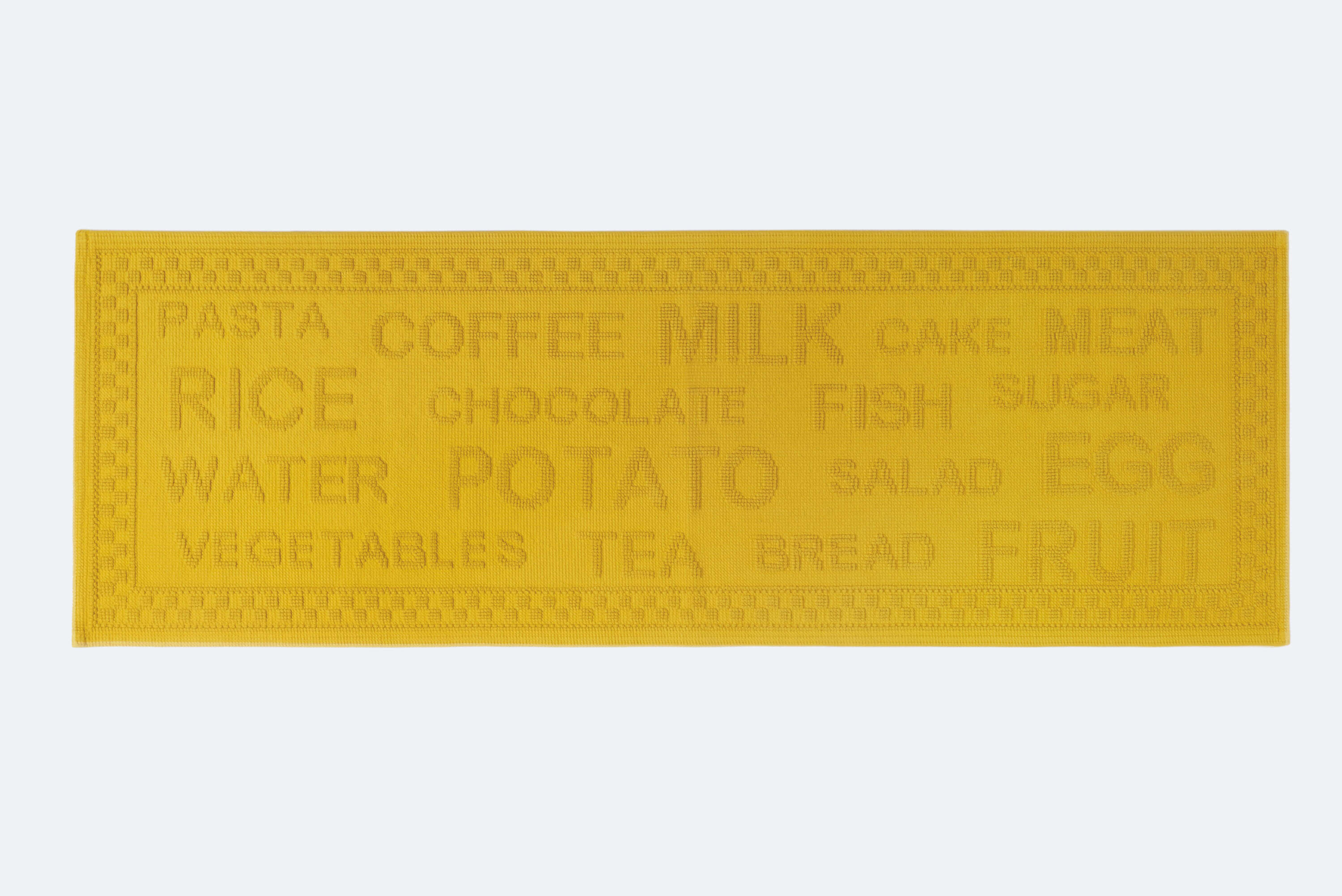 Кухонный коврик Grocery Mustard Sorema