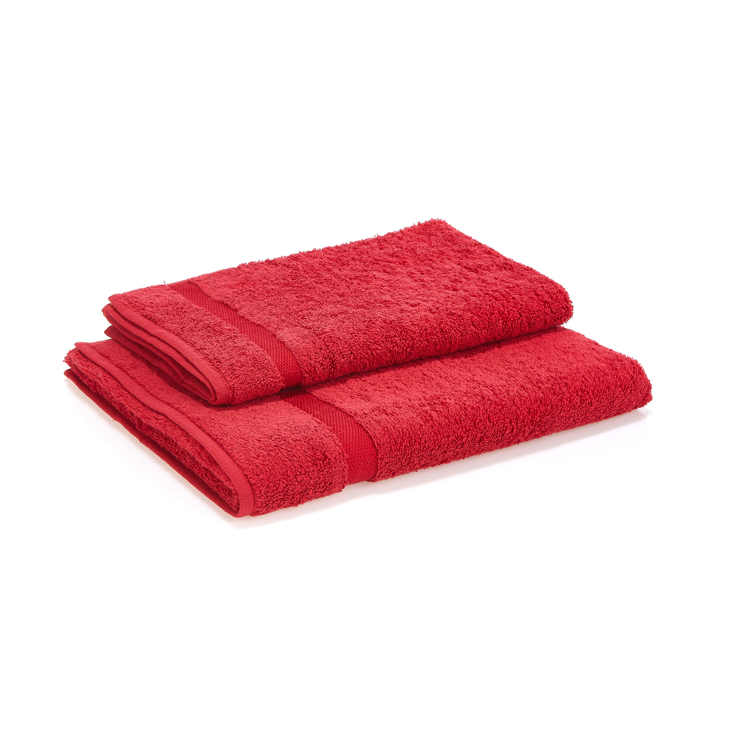 Махровое полотенце Kansas Rosso