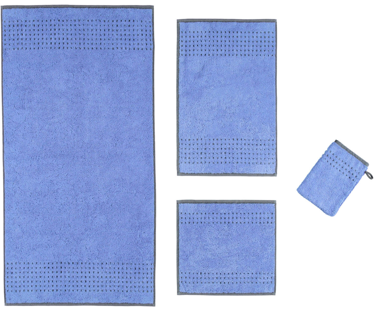 Махровое полотенце Sense  Blau