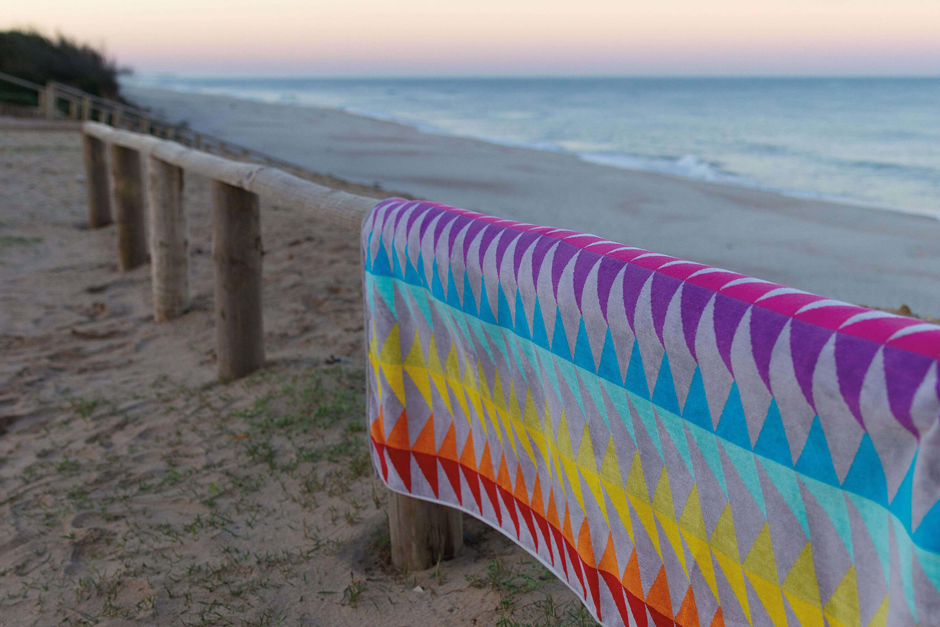 Полотенце для пляжа Block Sorema ☞ Размер: 100 x 180 см