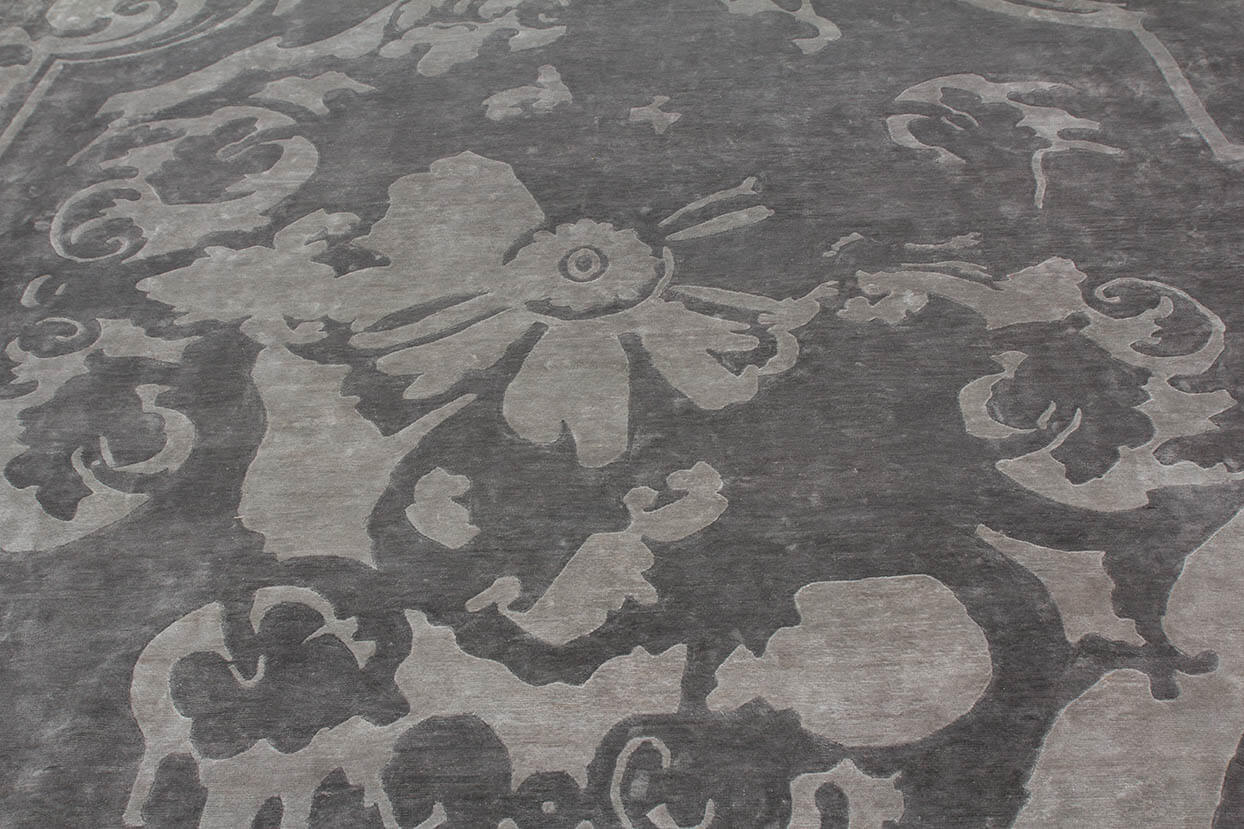 Эксклюзивный ковер класса люкс Bourbon Anthracite | Размер: 250 x 300 см