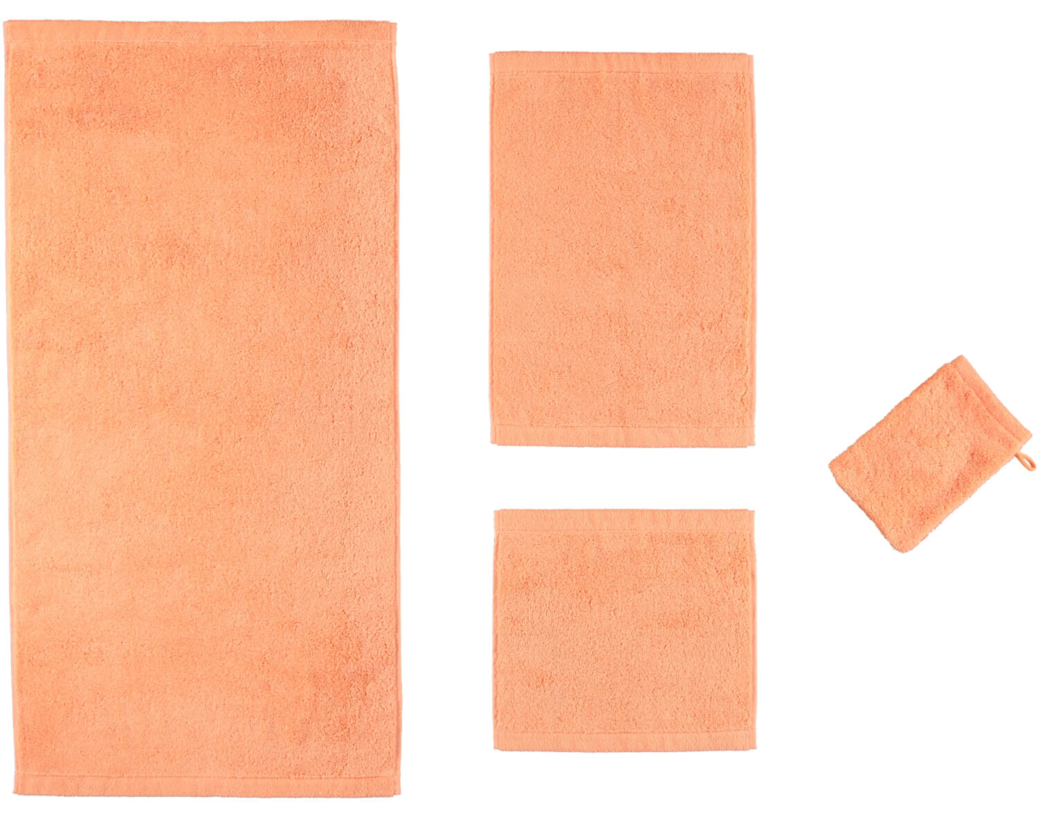Однотонное полотенце Lifestyle Peach ☞ Размер: 30 x 30 см