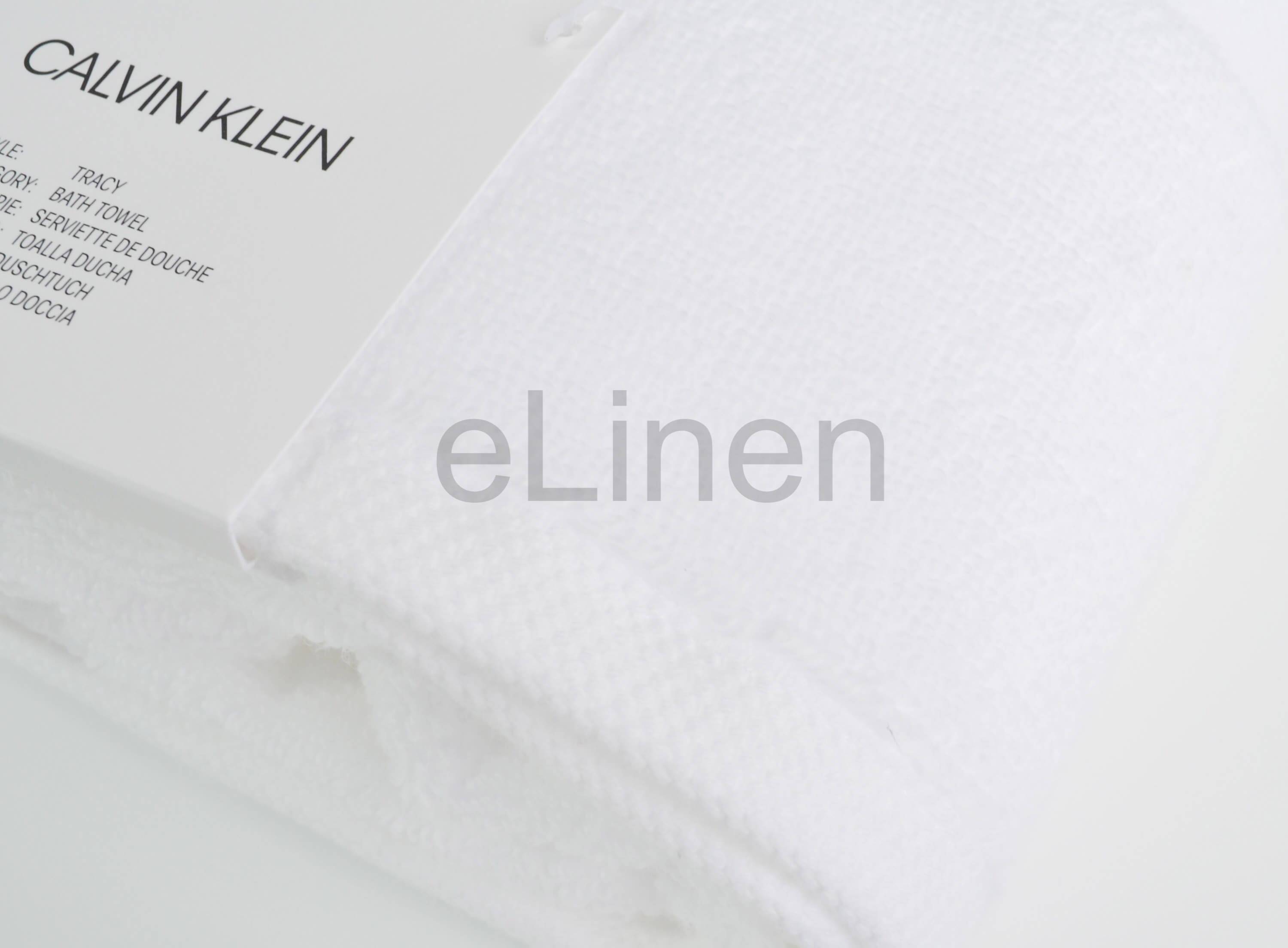 Полотенце Calvin Klein Tracy White ☞ Размер: 92 x 183 см