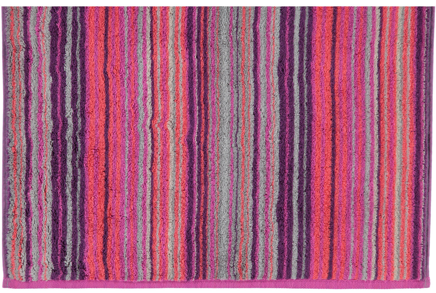 Полотенце в полоску Two-Tone Stripes Beere