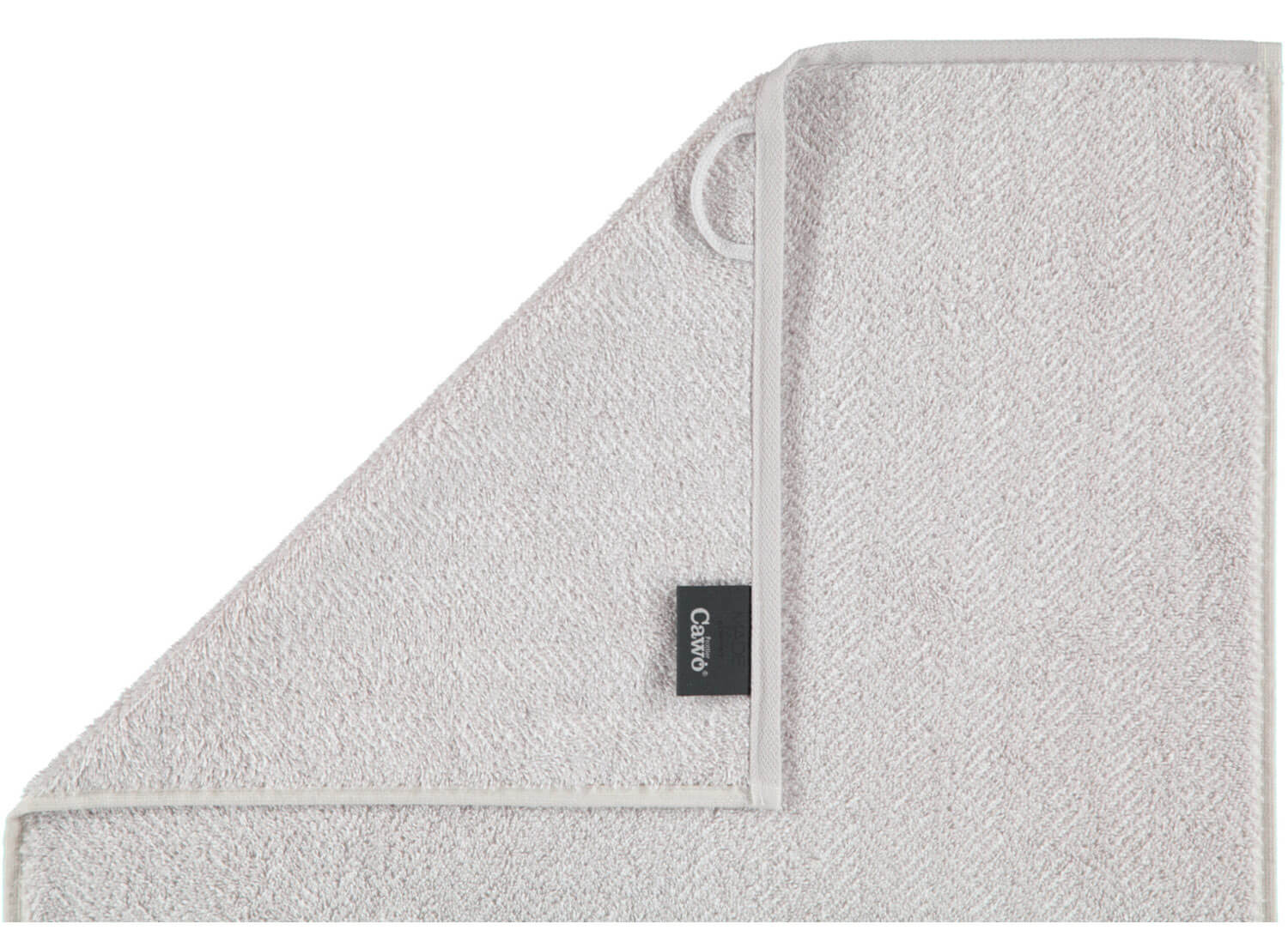 Махровое полотенце Contour Allover Silber ☞ Размер: 30 x 30 см