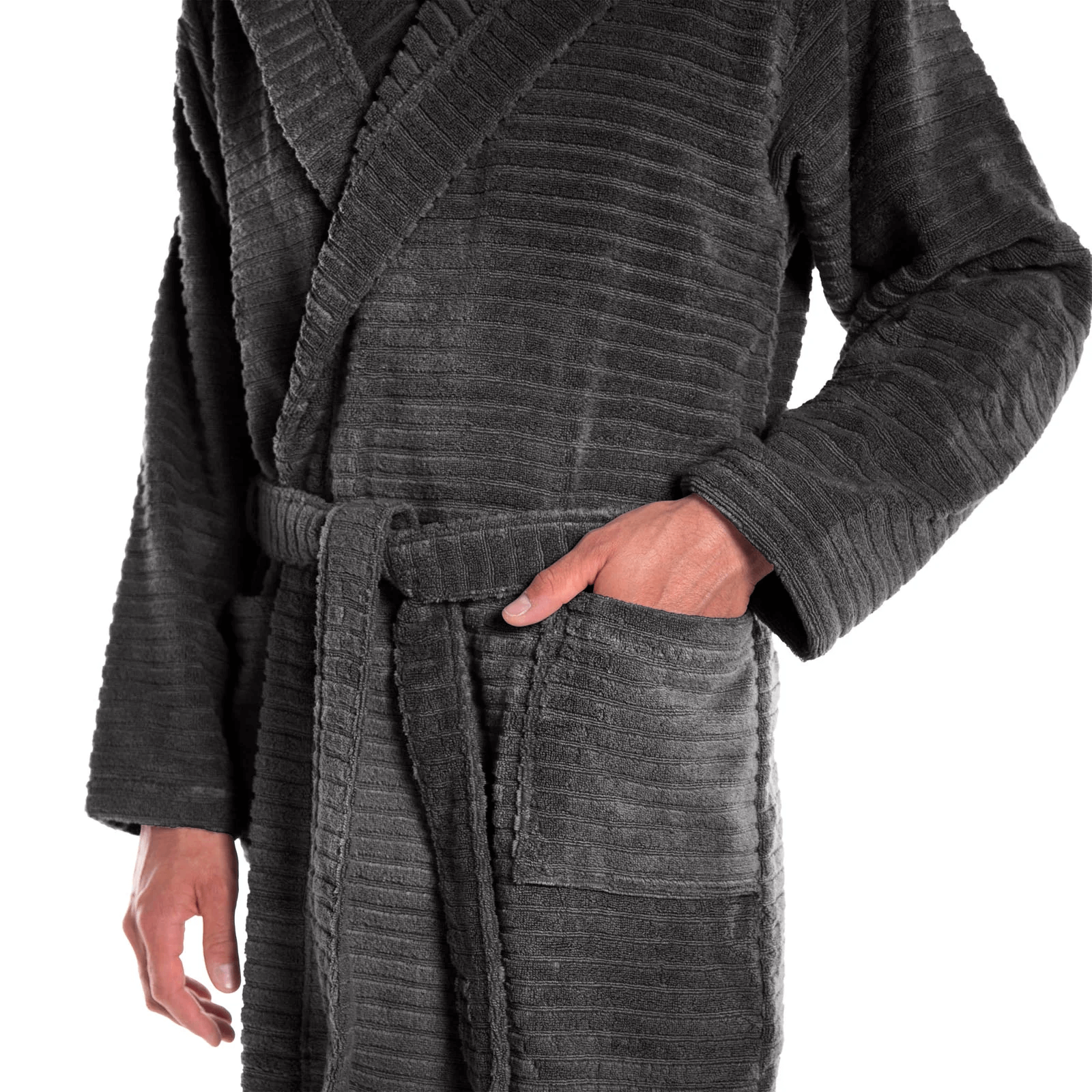 Халат Caleffi Stripe Antracite