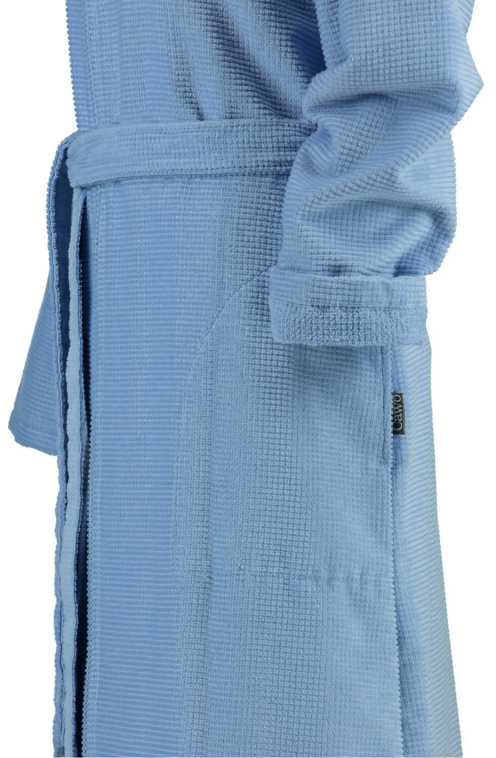 Женский халат Two-Way Zipper Mittelblau