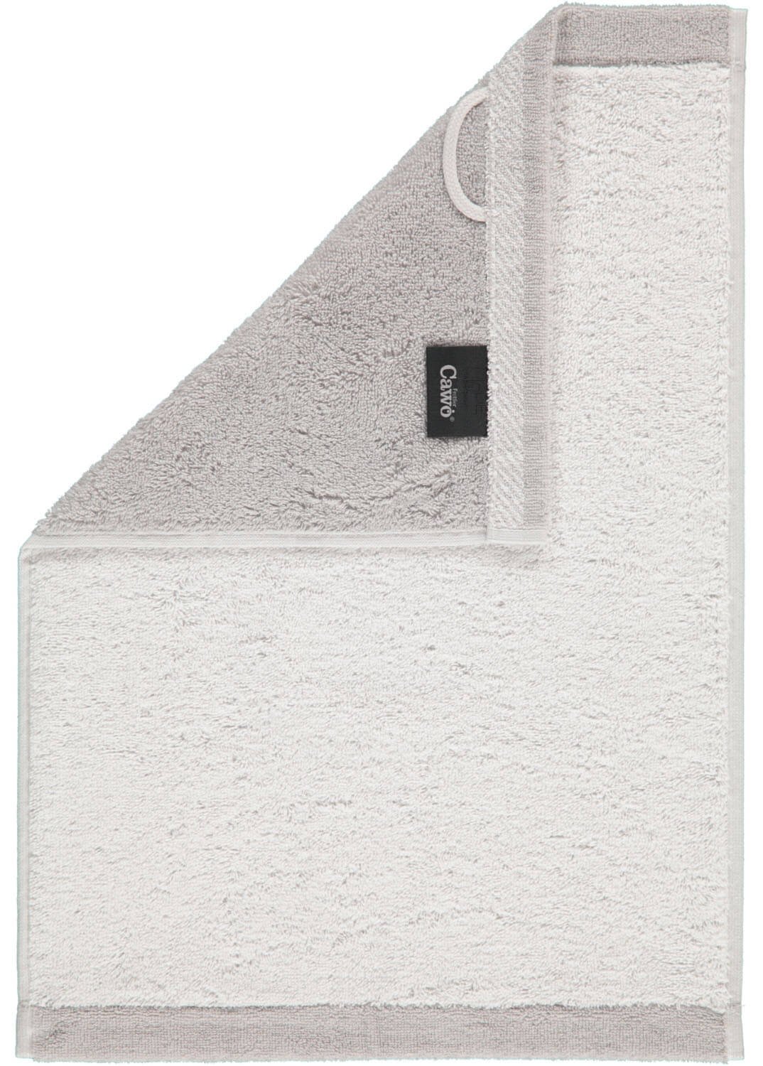 Двухцветное полотенце Plaid White ☞ Размер: 30 x 50 см