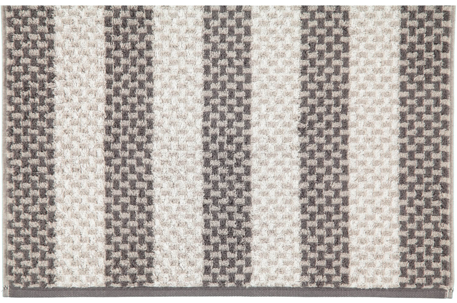 Махровое полотенце Reed Stripes Anthrazit (957-77)