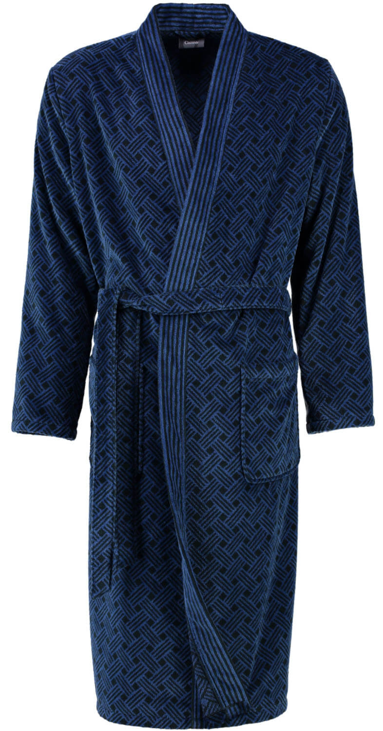 Мужской халат кимоно Blau Schwarz