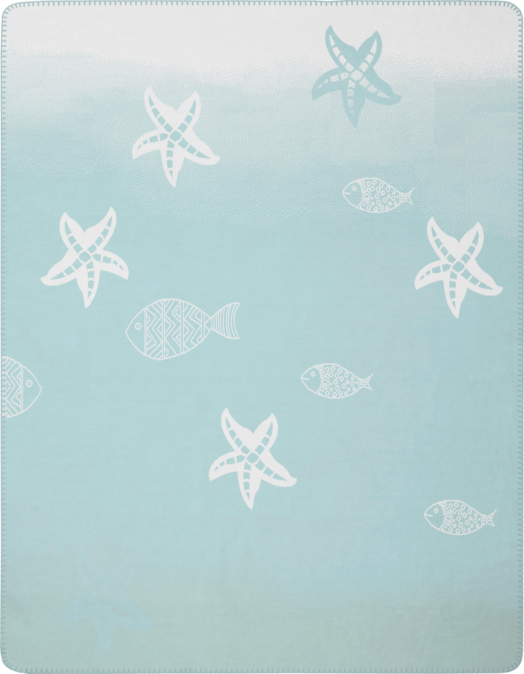 Немецкое покрывало Starfish (750860) ☞ Размер: 150 x 200 см