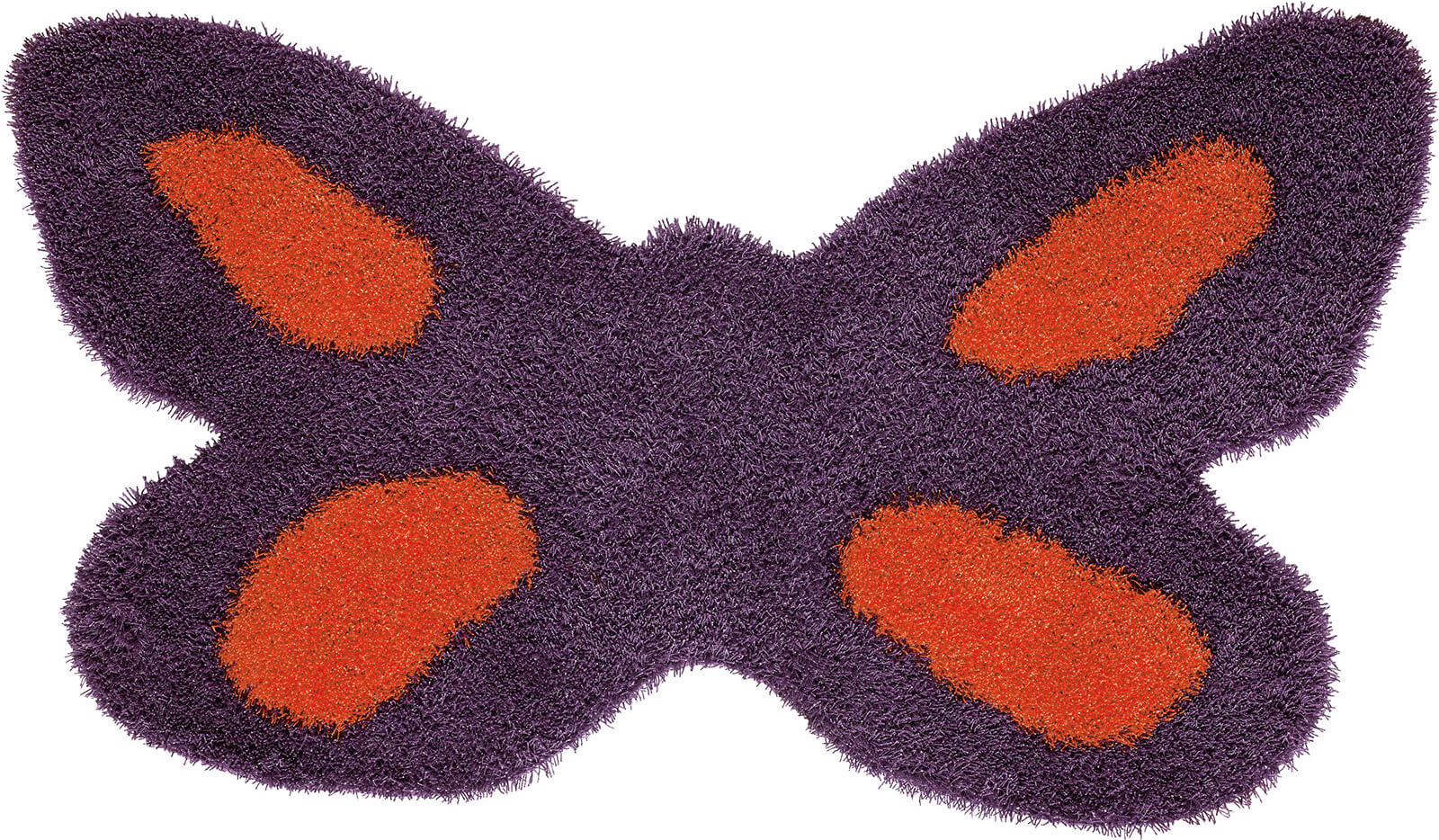 Дизайнерський килим преміум класу Daisy Butterfly Purple