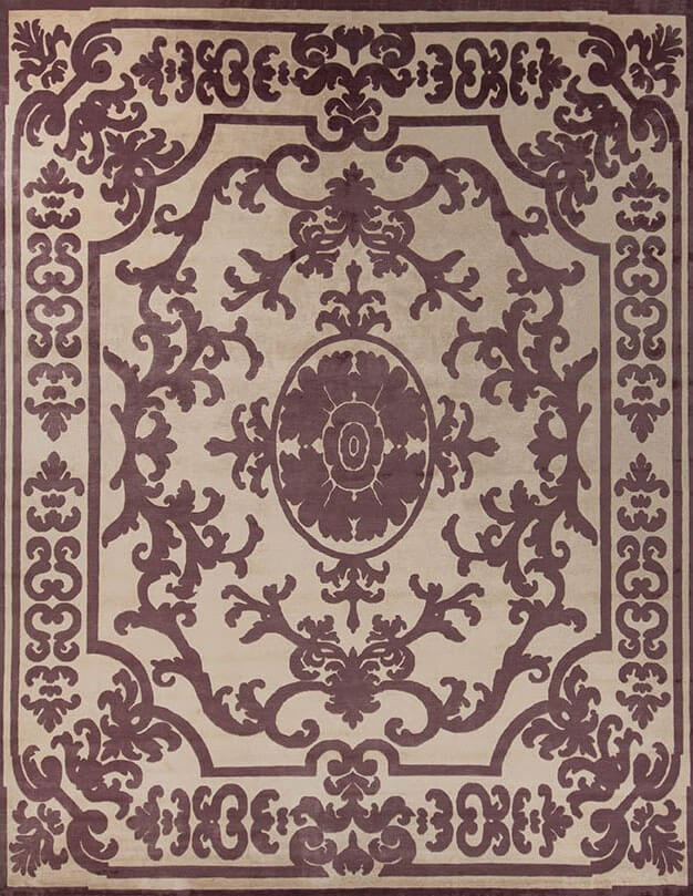 Ковер в современном стиле Pompadour Prune | Размер: 270 x 360 см