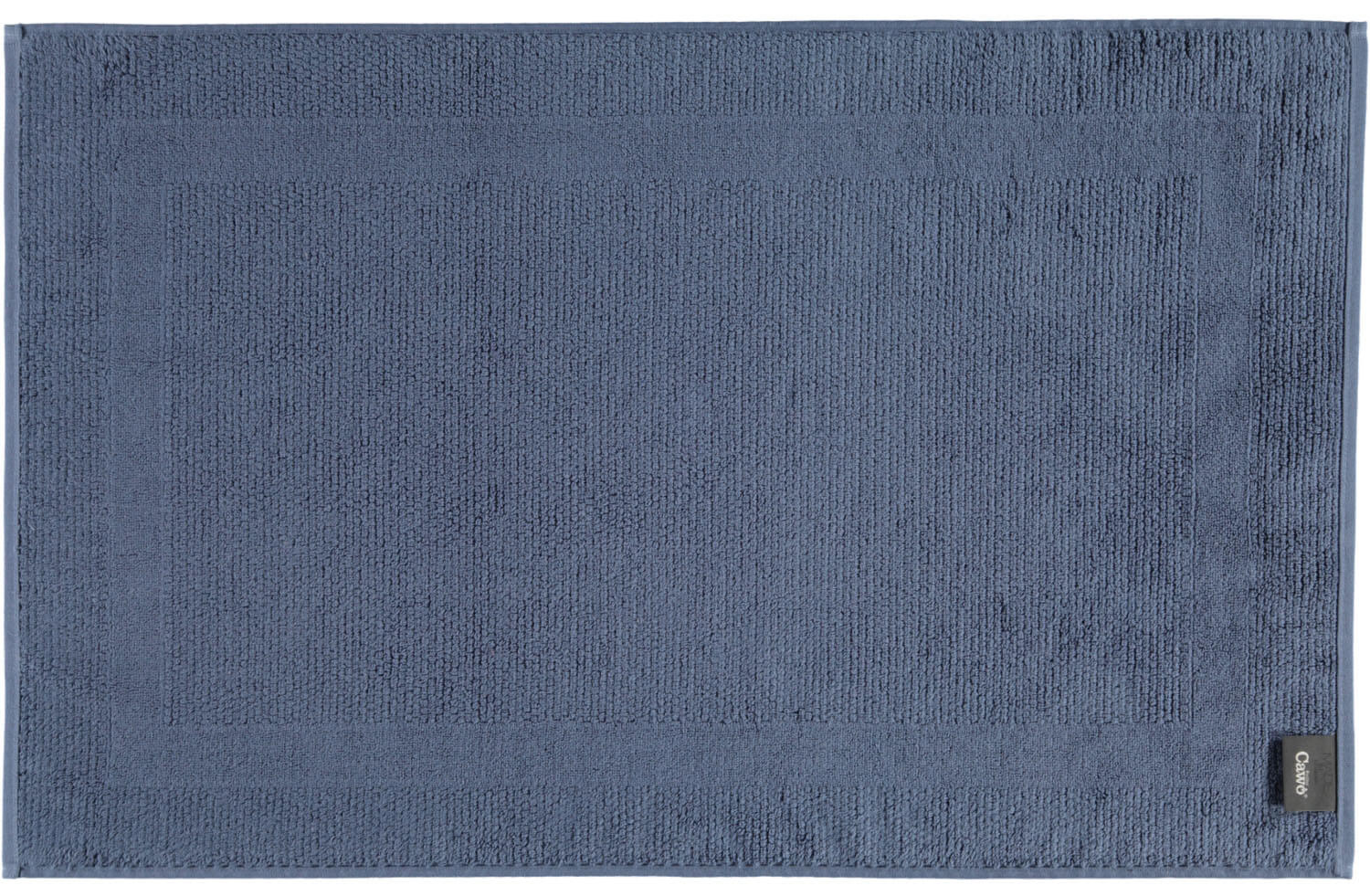 Полотенце для ног Uni Struktur Nachtblau