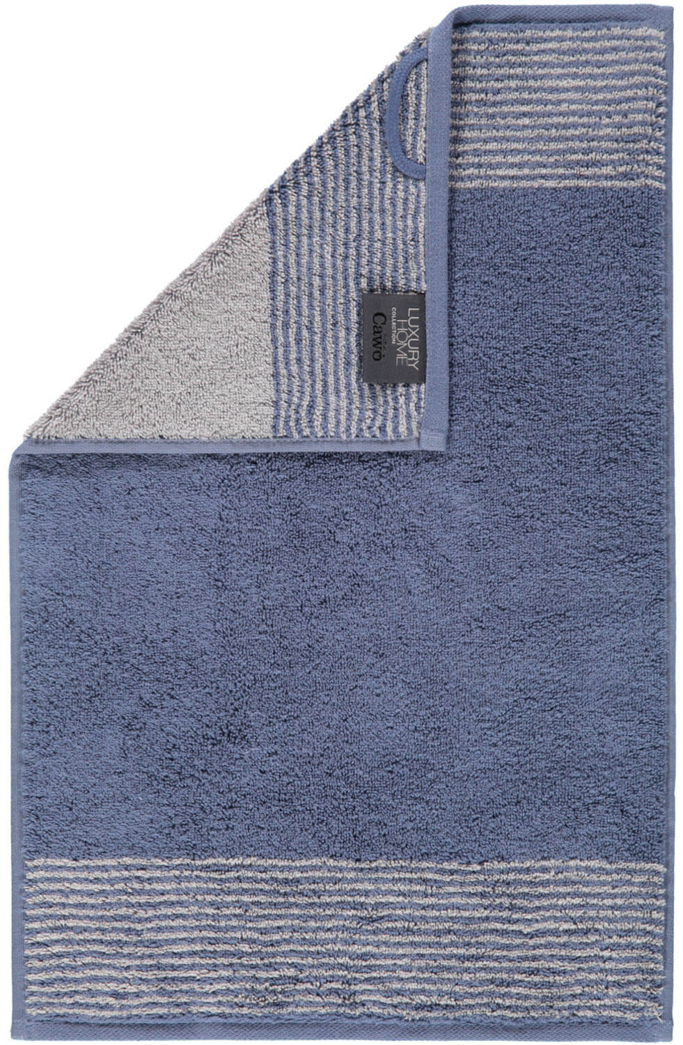 Полотенце Two-Tone Nachtblau Cawo ☞ Размер: 30 x 50 см