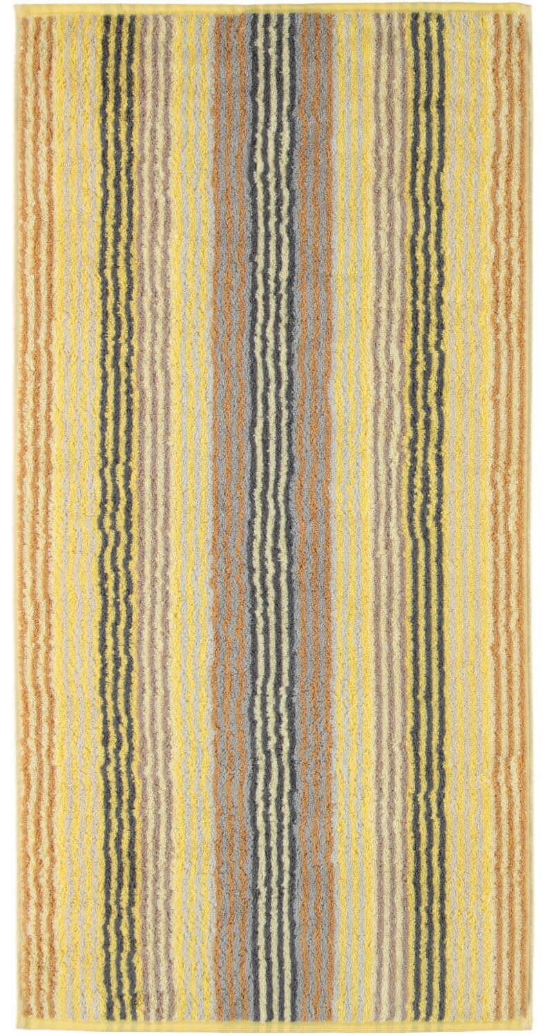 Махровое полотенце Unique Stripes Citrin