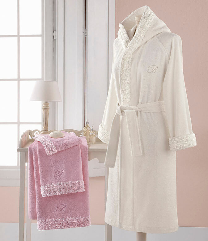 Женский банный халат Ely Blumarine ☞ Размер: M
