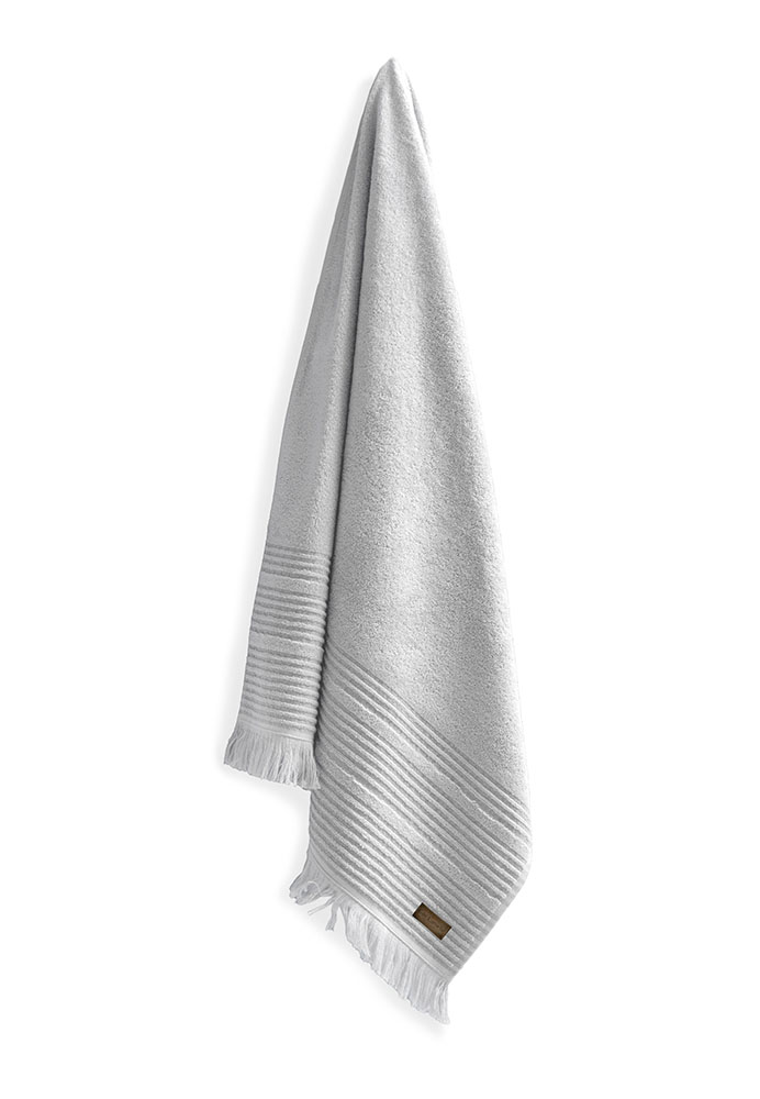 Махровое полотенце Camry Grey