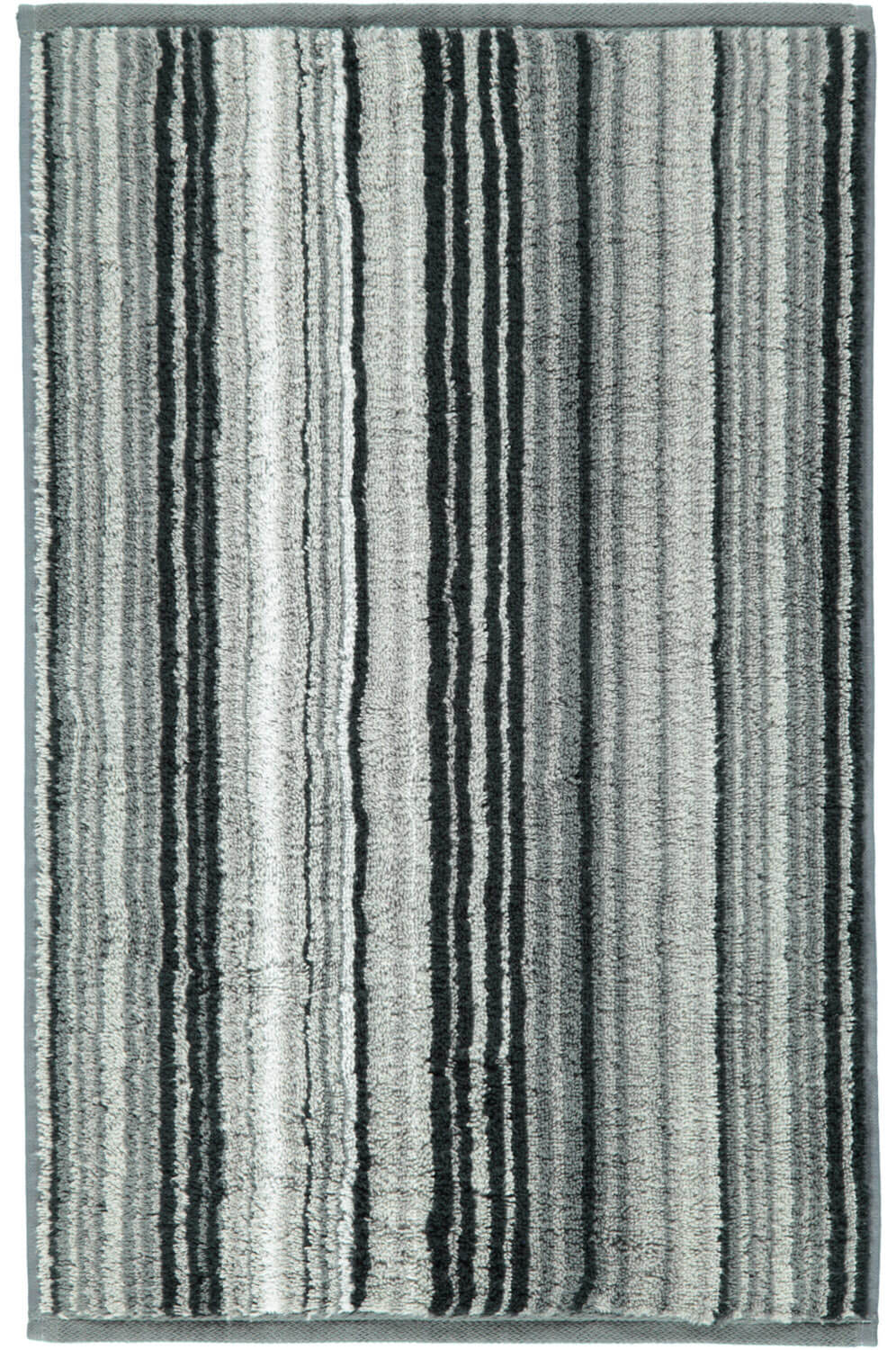 Полотенце в полоску Two-Tone Stripes Schiefer