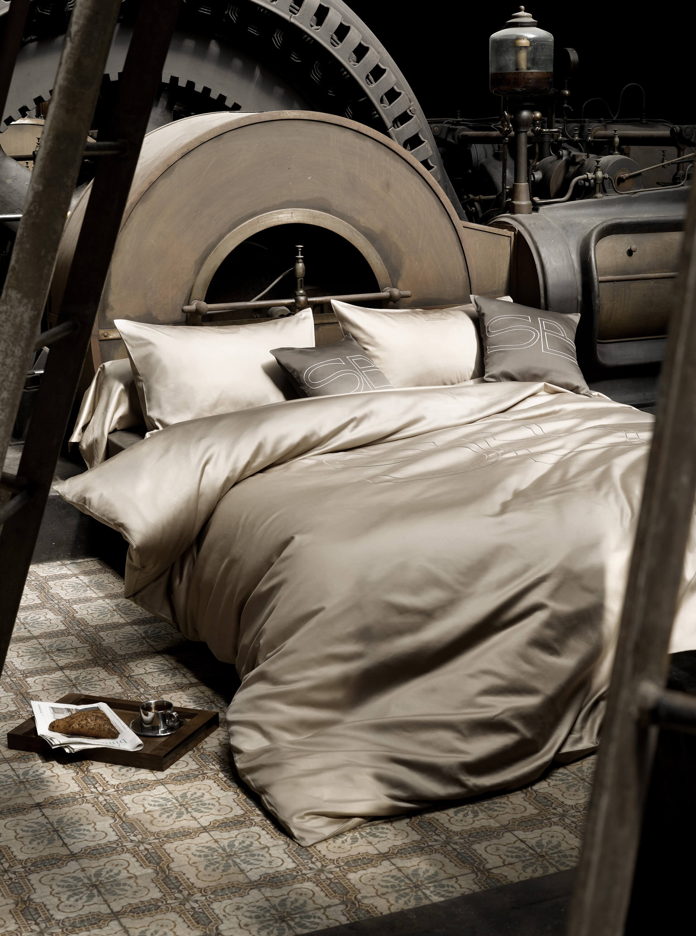Комплект бельгийского постельного белья Scriso