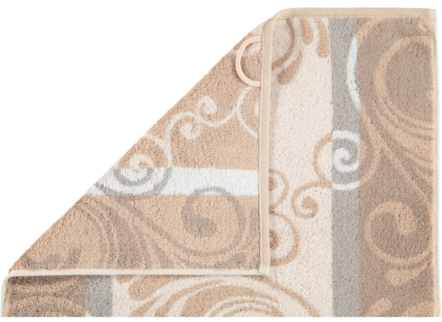 Полотенце из 100% хлопка Florentine Ornament Sand (196-33)