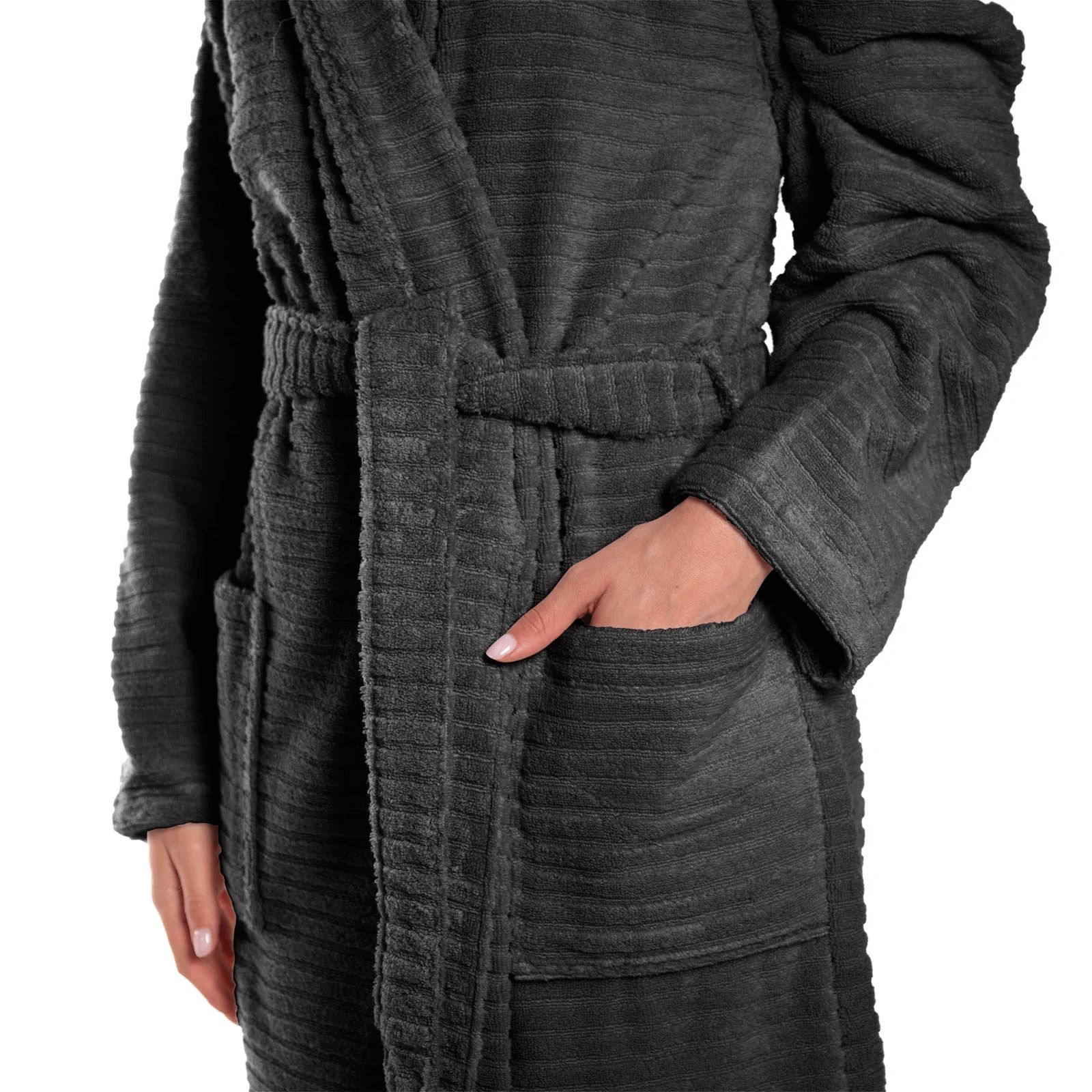 Халат Caleffi Stripe Antracite